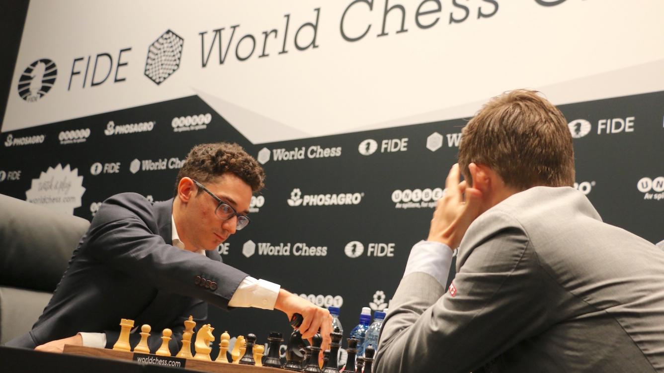 World Chess Championship Game 3: Caruana Repeats Rossolimo But Can't Break Carlsen