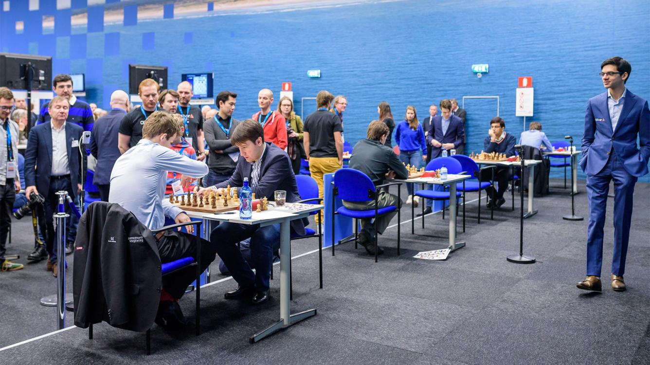 Tata Steel Chess: Giri, Carlsen Lead After Shankland Resigns In Drawn Position