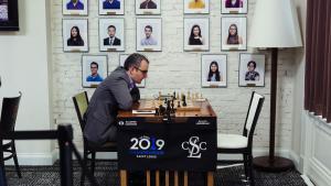 U.S. Chess Championship: Dominguez Wins To Tie Nakamura In Lead