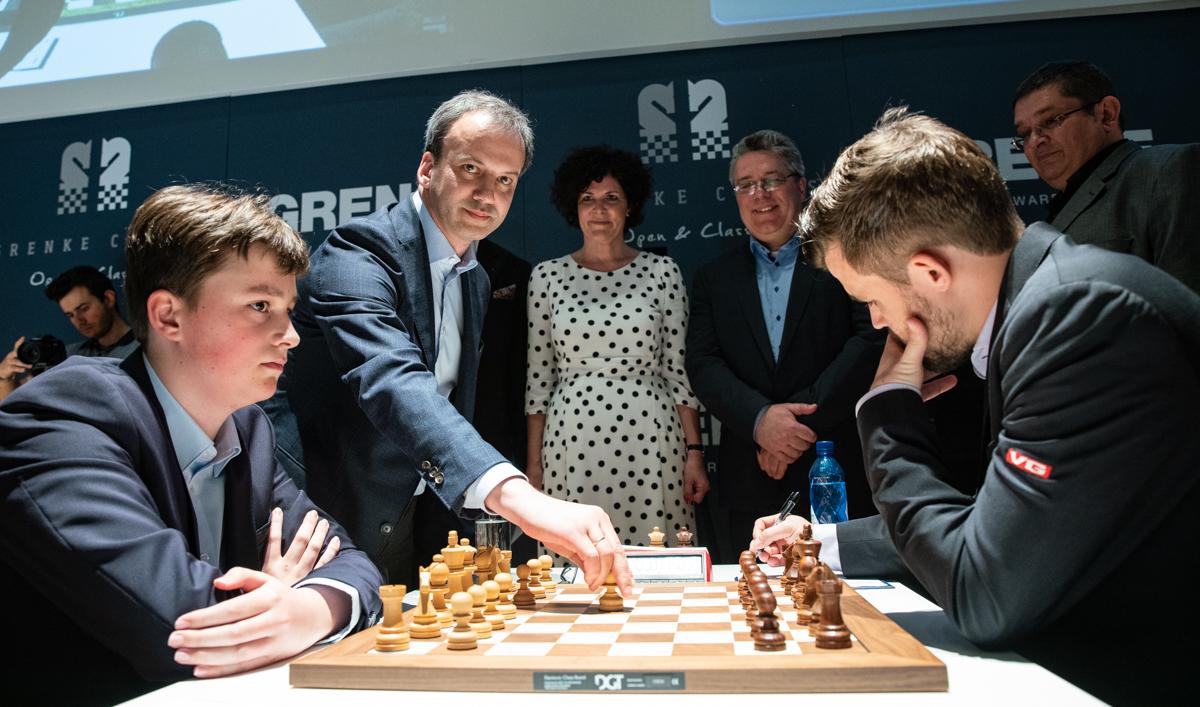Keymer Fights, Loses Marathon Game To Carlsen As Grenke Chess Classic Takes Off
