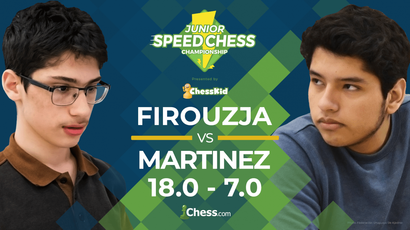 Firouzja Crushes Martinez In Junior Speed Chess Match