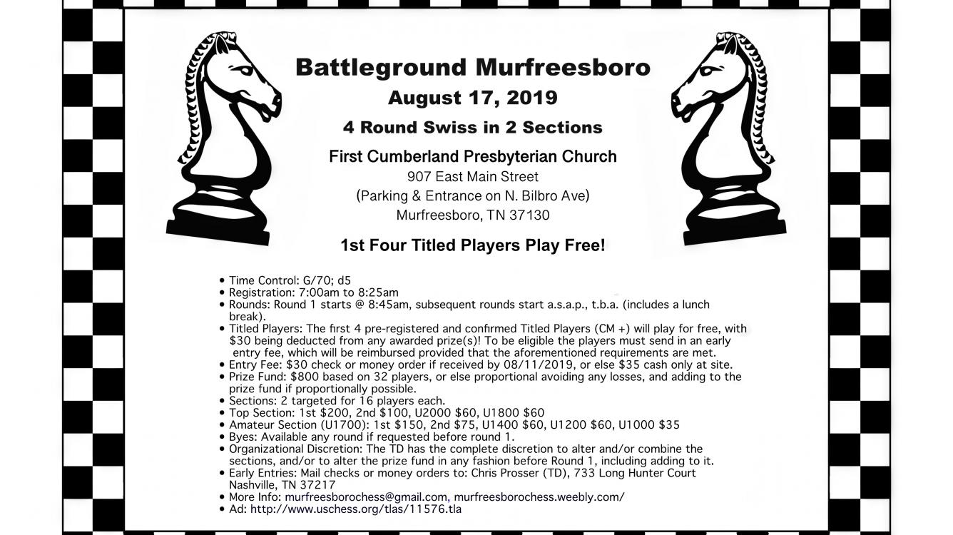 Battleground Murfreesboro - August 17, 2019