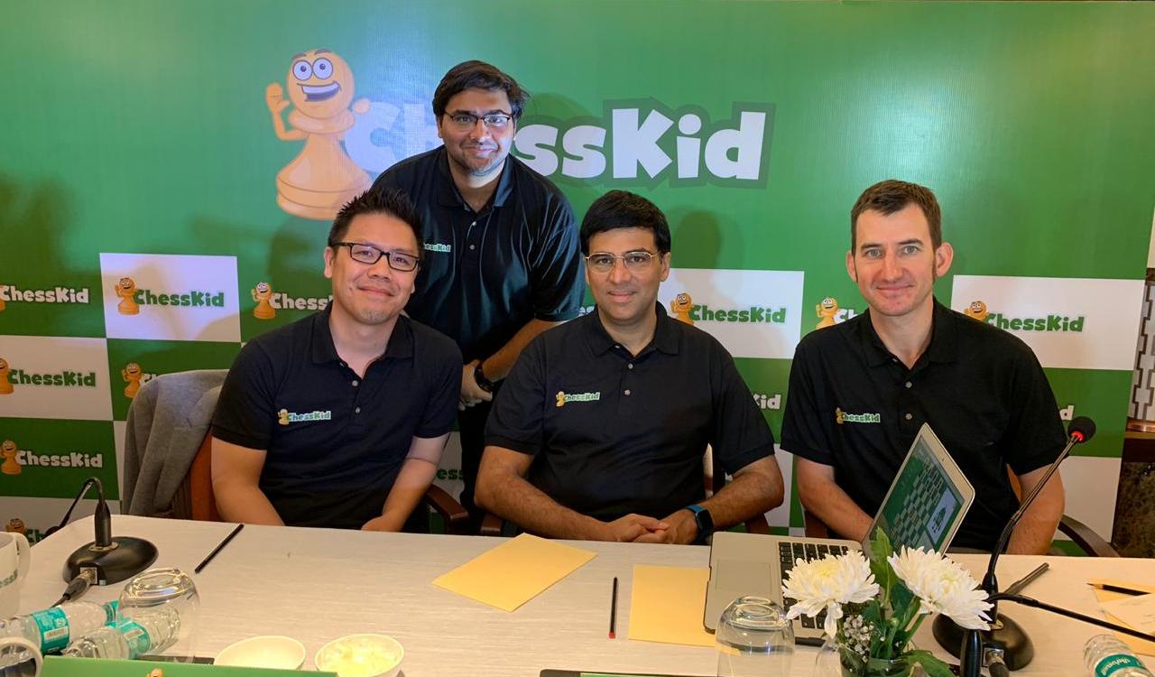 Anand Teams With ChessKid To Grow Scholastic Chess In India