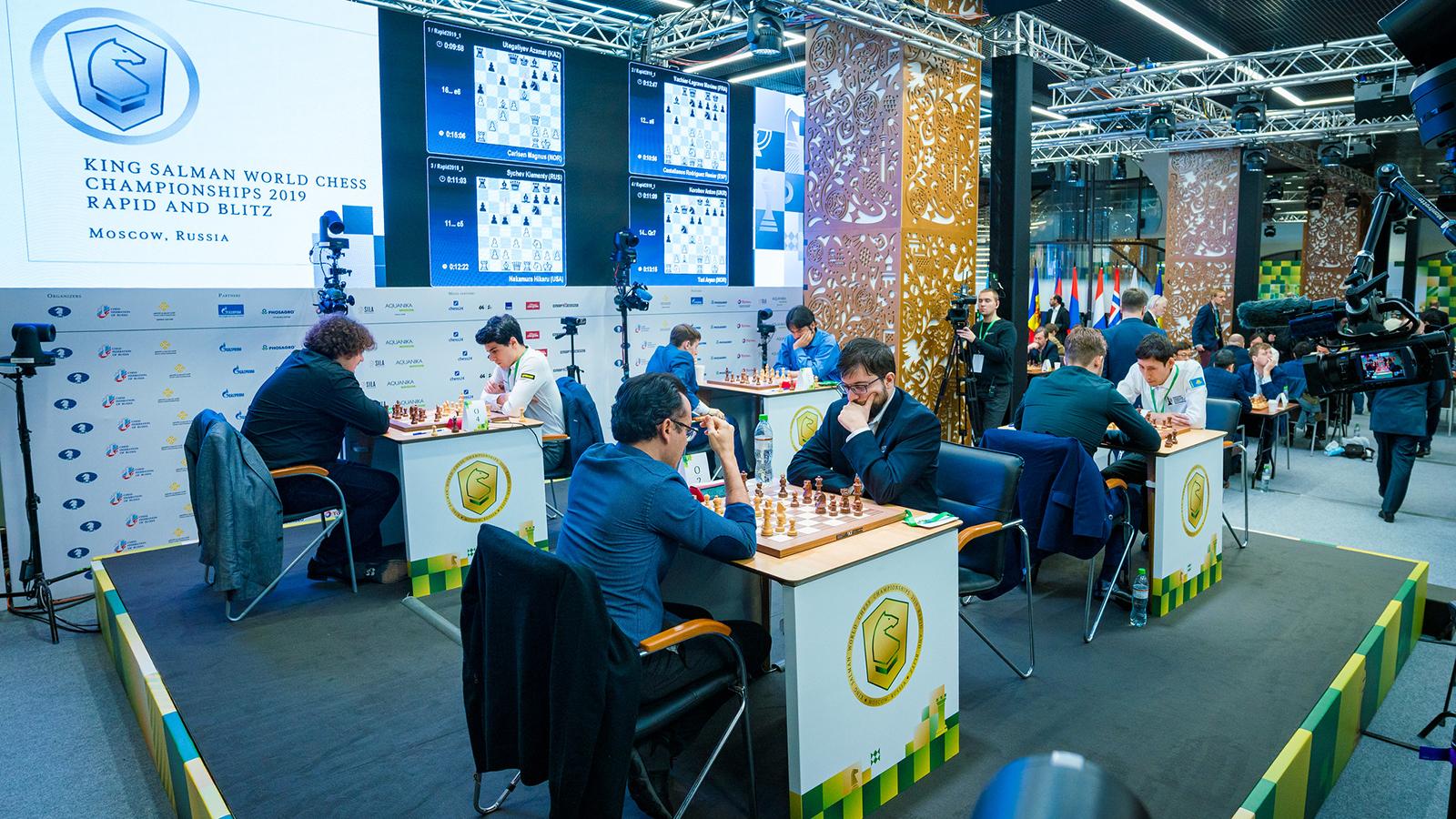 FIDE Chess World Rapid & Blitz 2021 Ian Nepomniachtchi (RUS) during the FIDE  Chess World Rapid