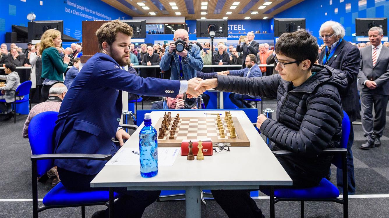 Carlsen Beats Firouzja In Tata Steel Chess Round 9