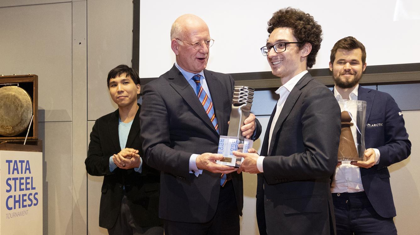 Caruana Finishes Tata Steel Chess In Style