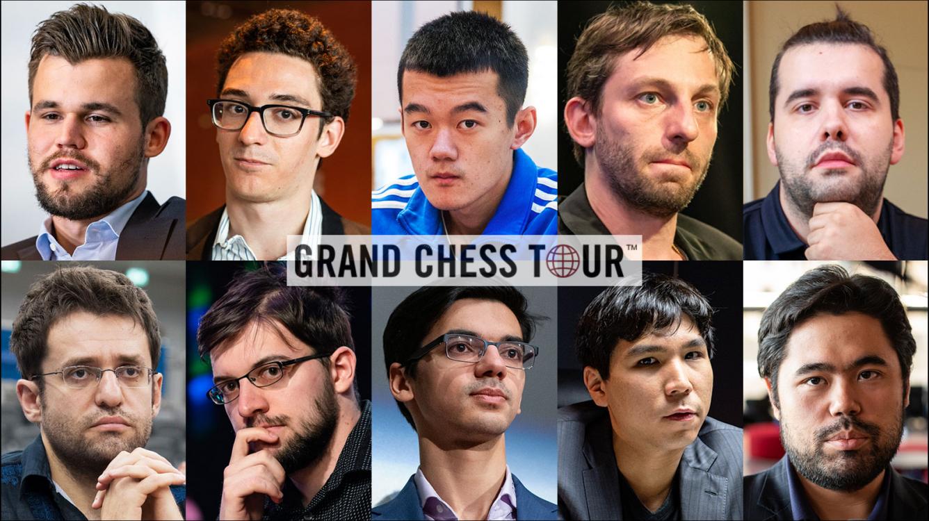 Carlsen encabeza la nómina de participantes del Grand Chess Tour
