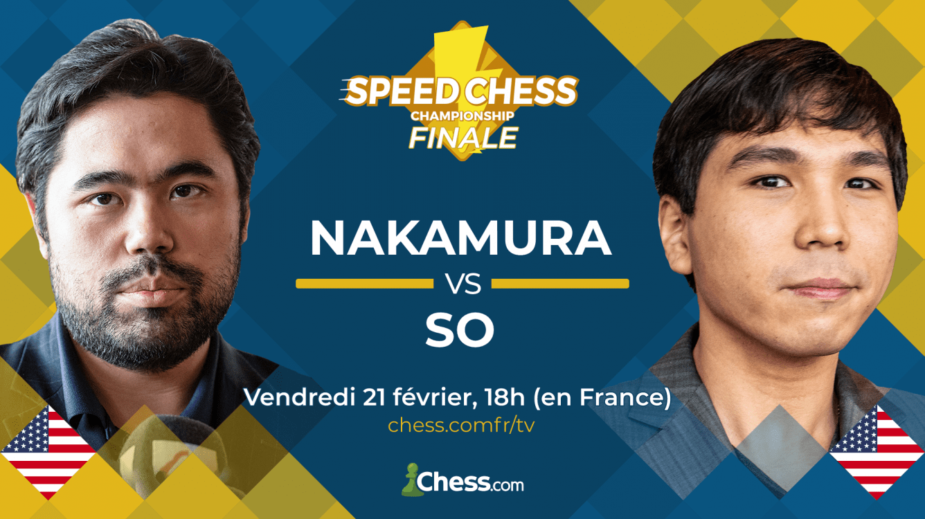 Nakamura-So : une revanche alléchante en finale du Speed Chess Championship ce vendredi !