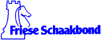 Online schaken bij de Friese zusterverenigingen