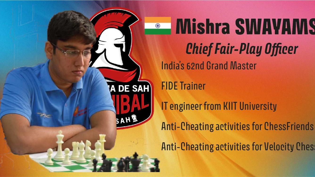 Mishra Swayams is the Chief Fair-Play Officer