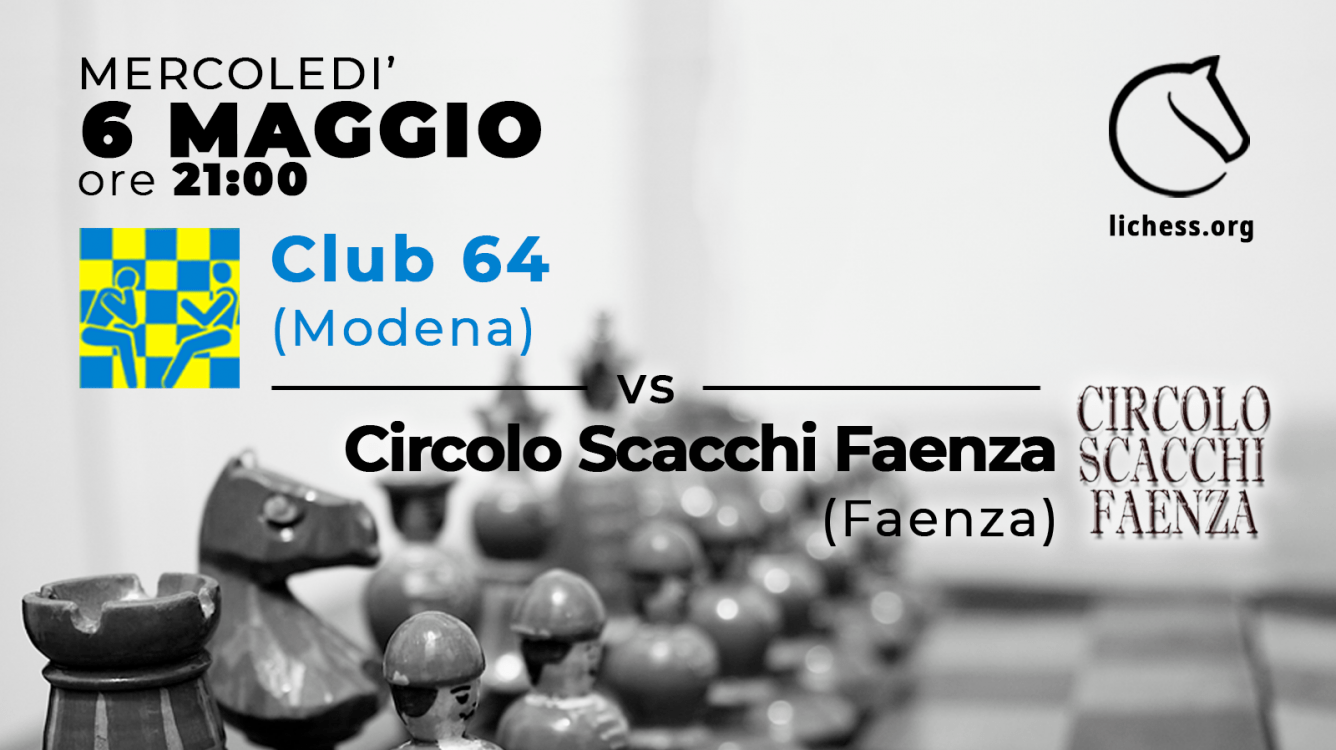 Sfida Club 64 vs Romagna Chess su Lichess.org