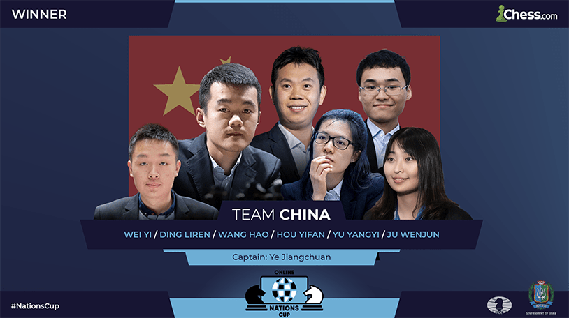 FIDE Chess.com Online Uluslar Kupasının Galibi Çin!