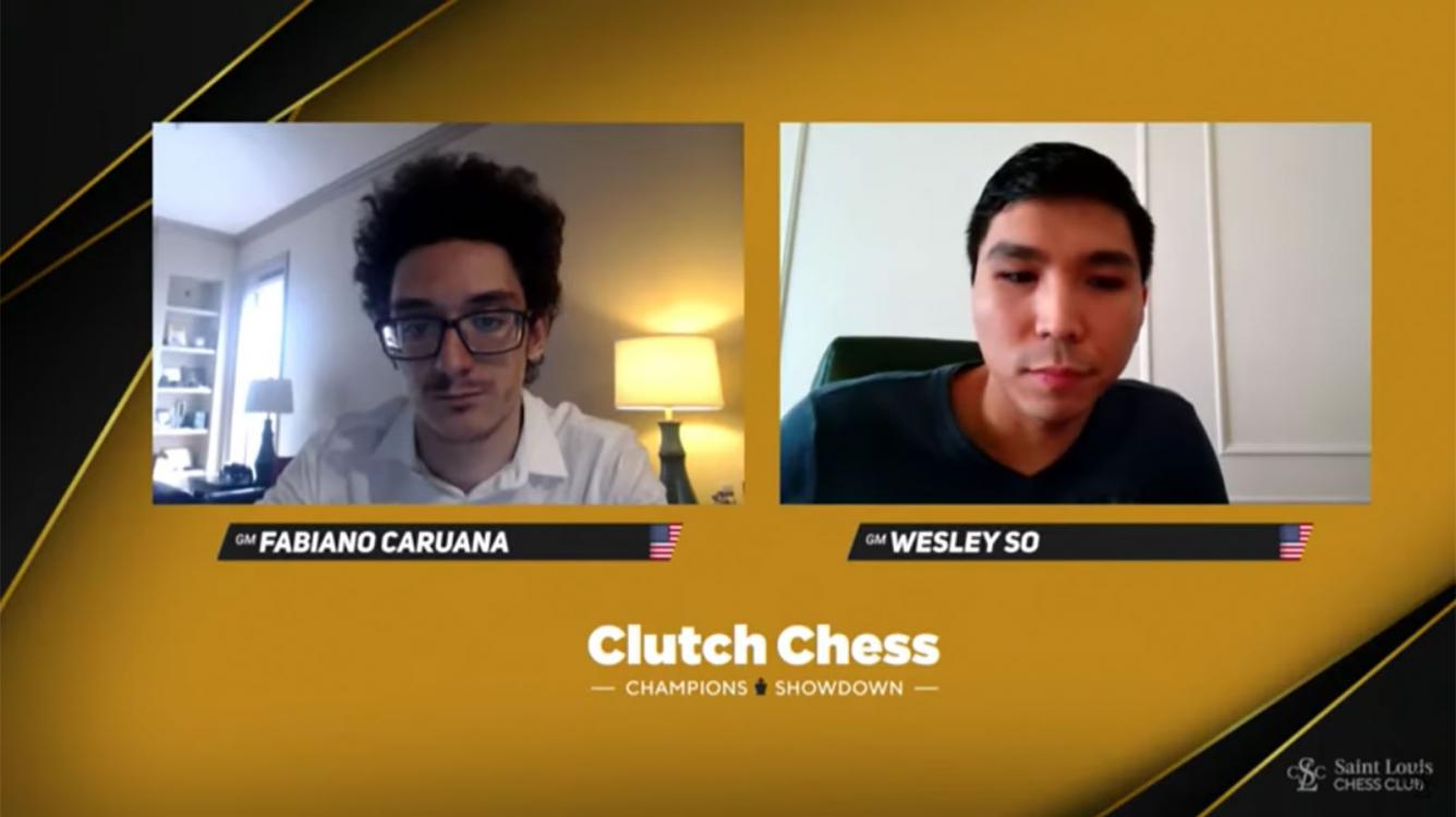 So vence a Caruana y se proclama campeón del Clutch Chess