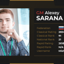 Alexey Sarana Wins European Online Chess Championship