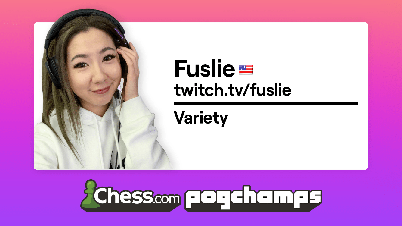 Chess.com PogChamps: Fuslie, Voyboy, and Hutch Star With Wins On Opening Day