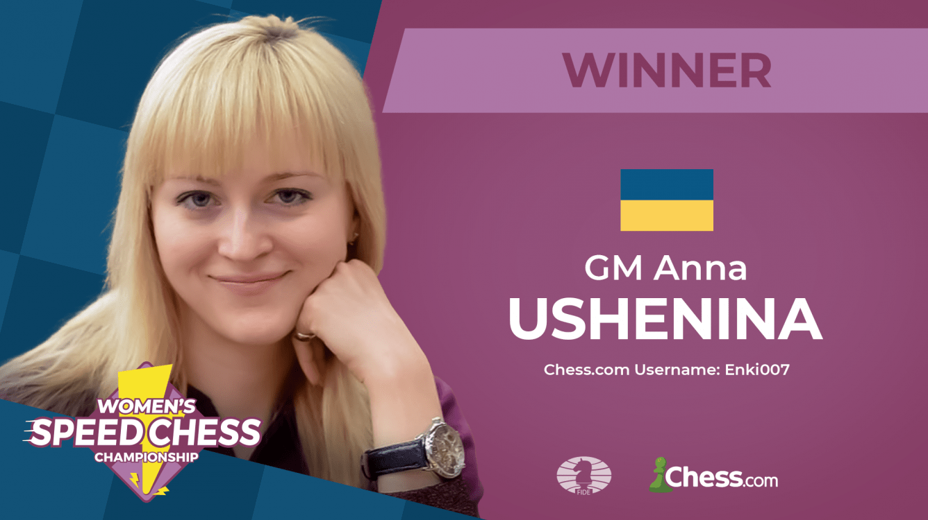 Ushenina se proclama campeona del Speed Chess Femenino