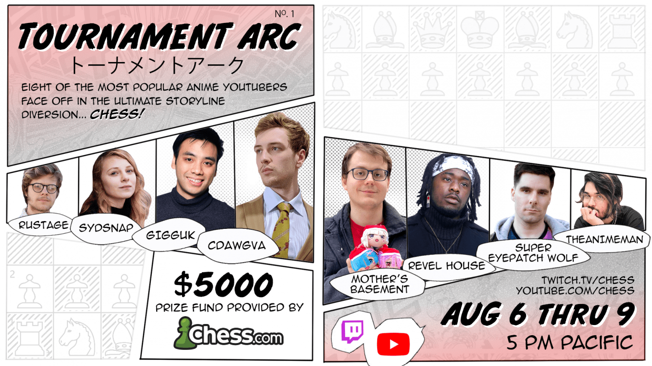 Anime Youtubers Turn To Chess For Tournament Arc