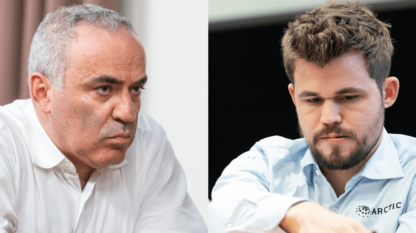 Carlsen y Kasparov se enfrentarán por primera vez en 16 años