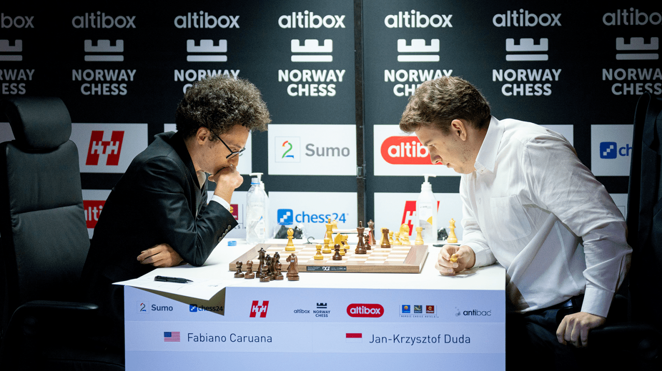 Norway Chess: Caruana Sole Leader After Round 2