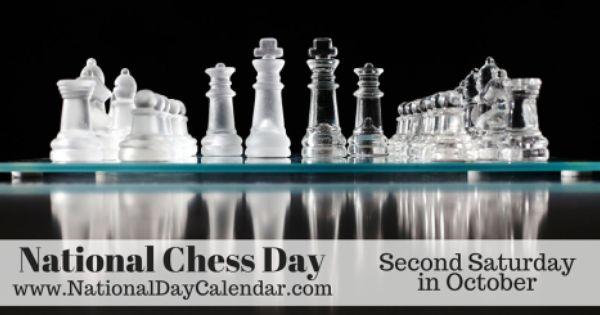 National Chess Day on Saturday!