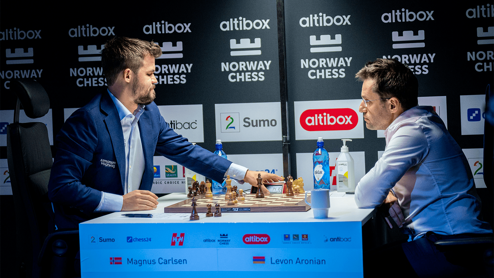 Norway Chess 6: Firouzja leads as Carlsen hits back