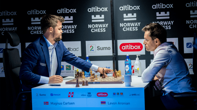 Carlsen gewinnt das Norway Chess trotz einer Niederlage in der letzten Runde