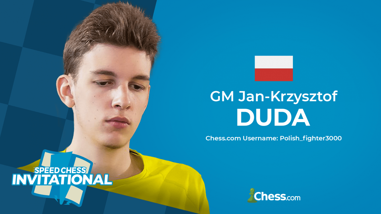 Duda vence o Speed Chess Invitational e se classifica para o evento principal
