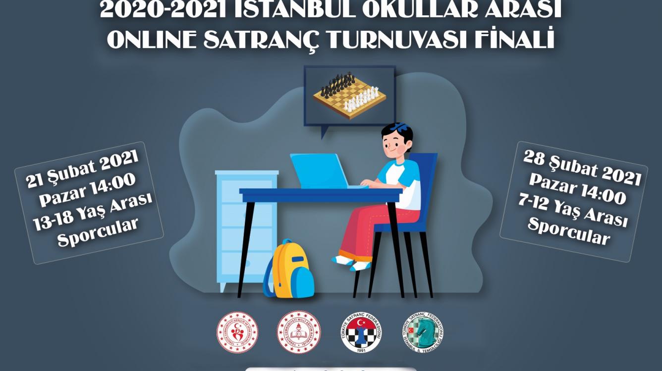 İstanbul Okullar Arası Küçükler Final Turnuvası 28 Şubat 2021 Pazar 14:00`da..