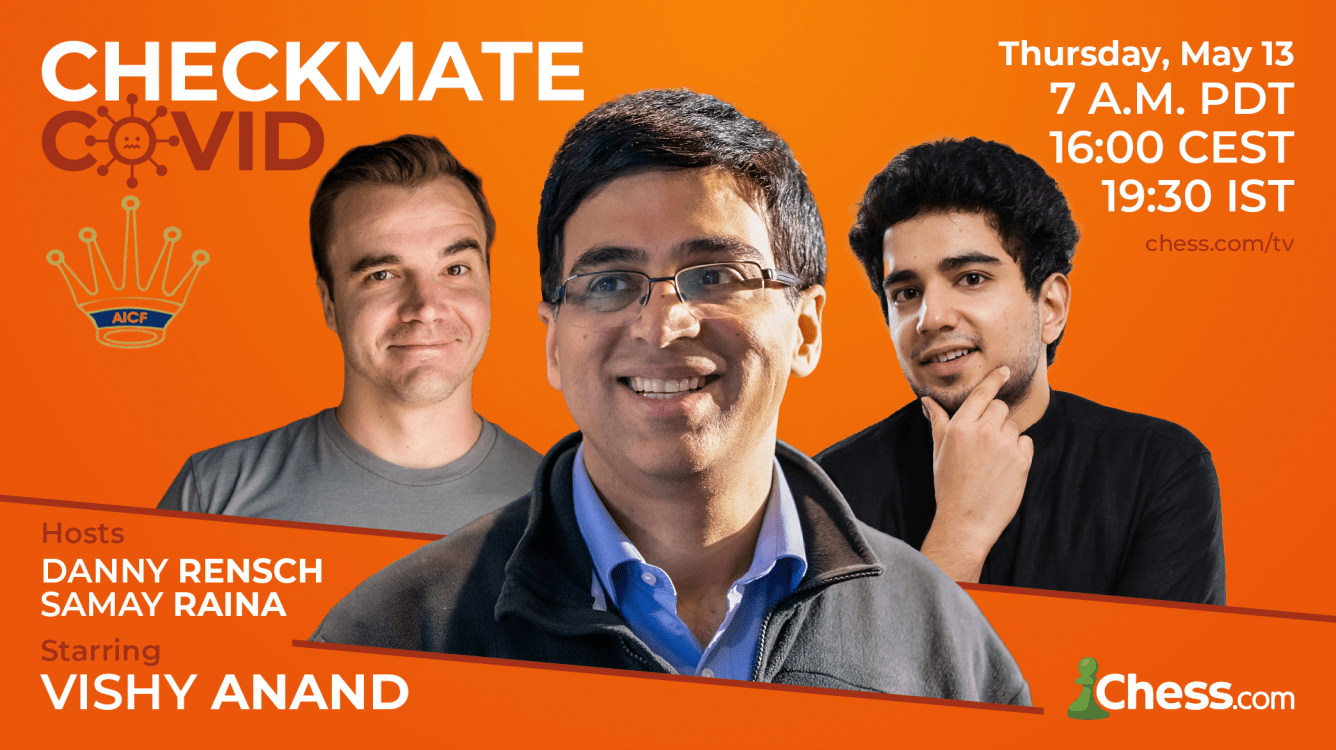Checkmate COVID Simul Featuring Viswanathan Anand