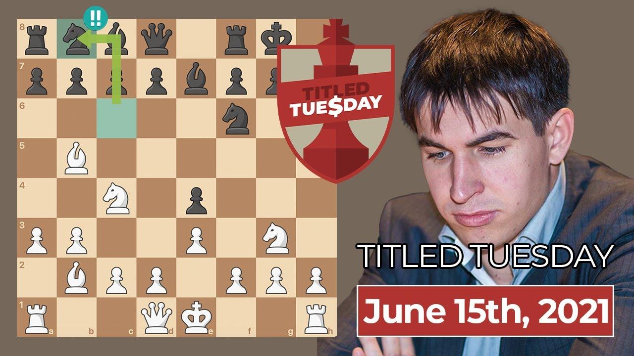 Shevchenko Wins June 15 Titled Tuesday