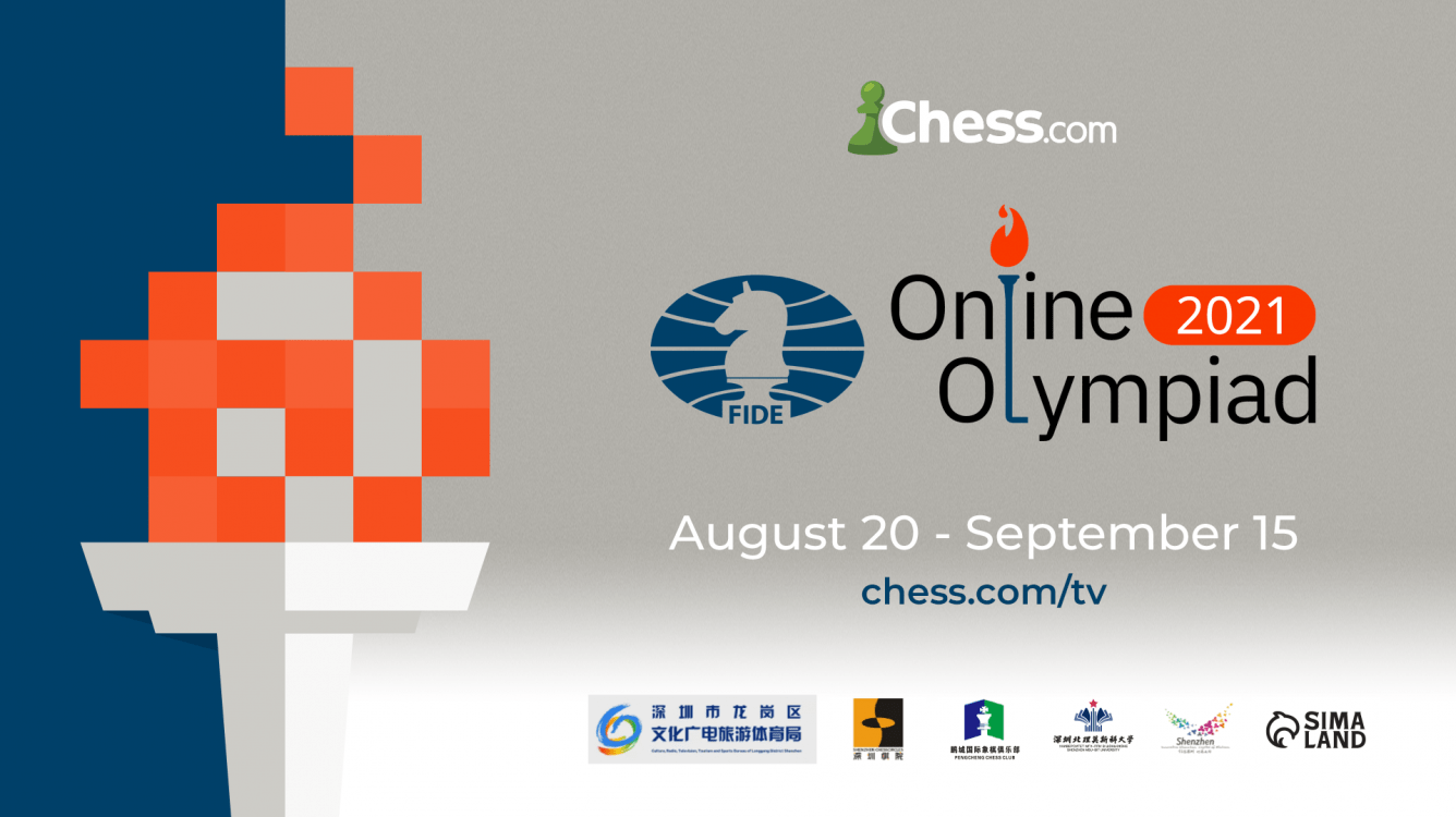 Chess.com Announces The 2021 FIDE Online Chess Olympiad