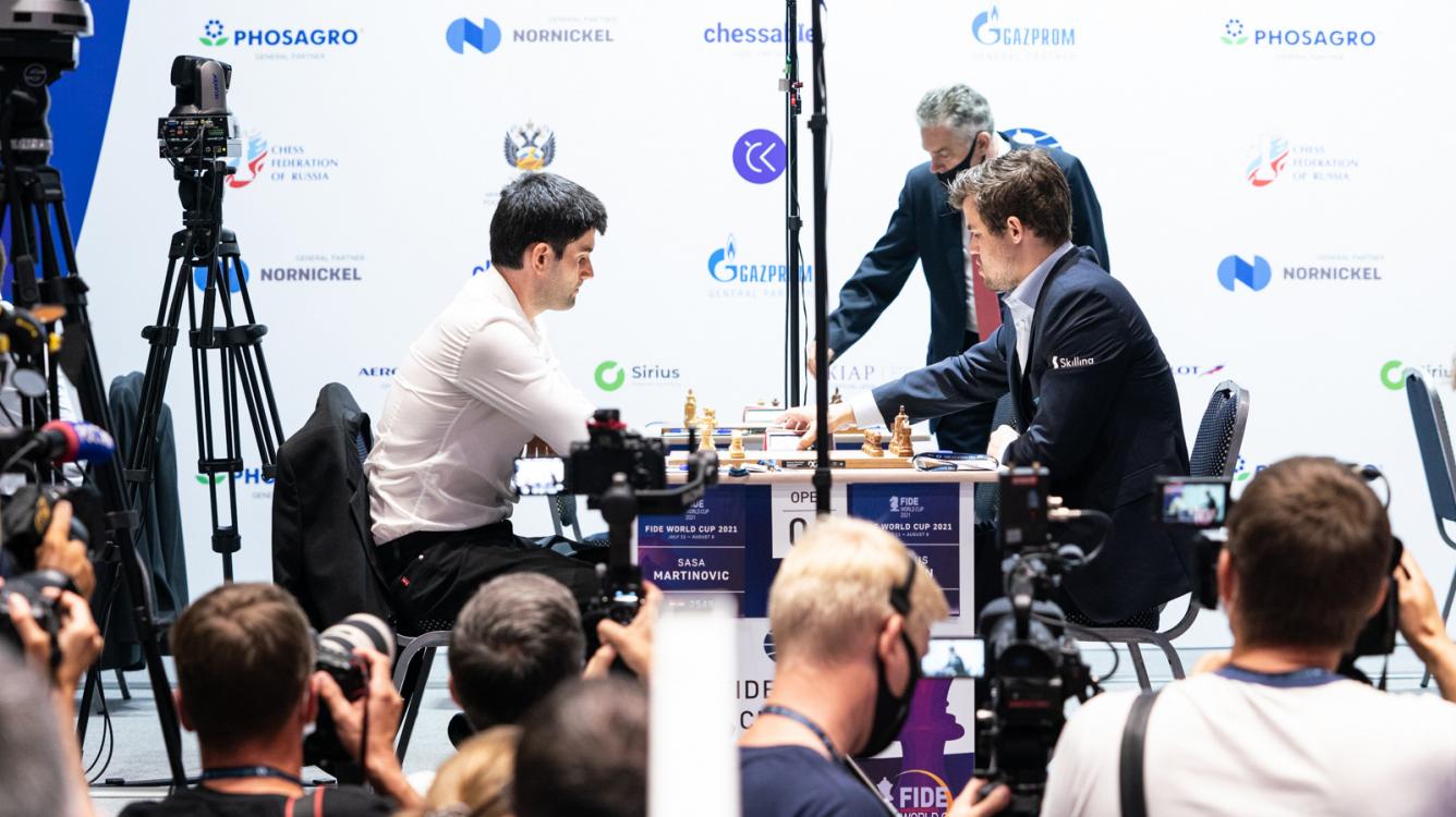 FIDE World Cup R2.1: Covid-19 Hits, Aronian Withdraws