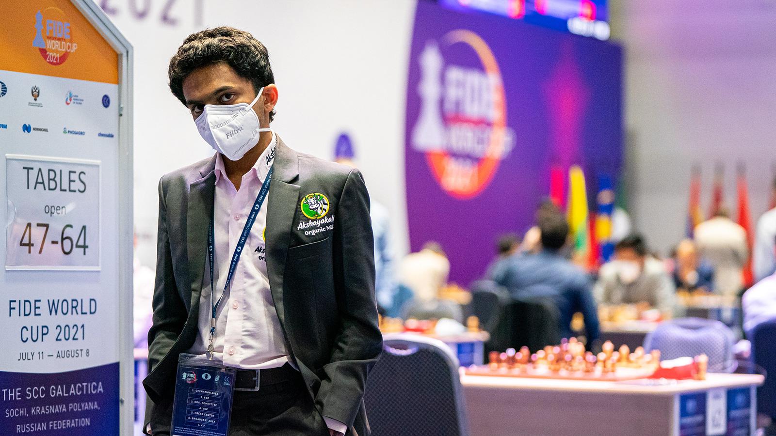 FIDE World Cup, Round 2, Interview with Krikor Mekhitarian