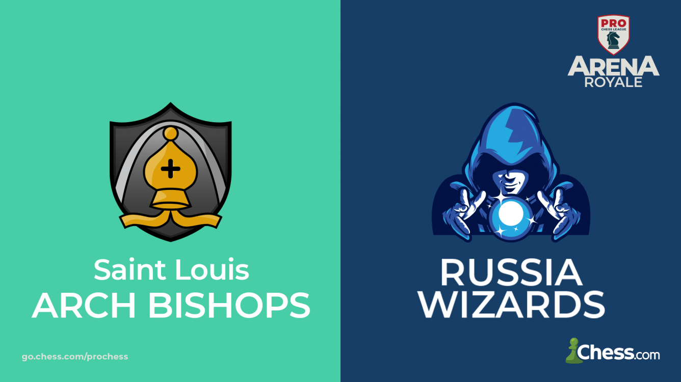 PRO Chess League Semifinals: Saint Louis Arch Bishops And Russia Wizards Advance