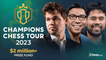 Champions Chess Tour Finale 2023 - Rundenturnier Tag 3
