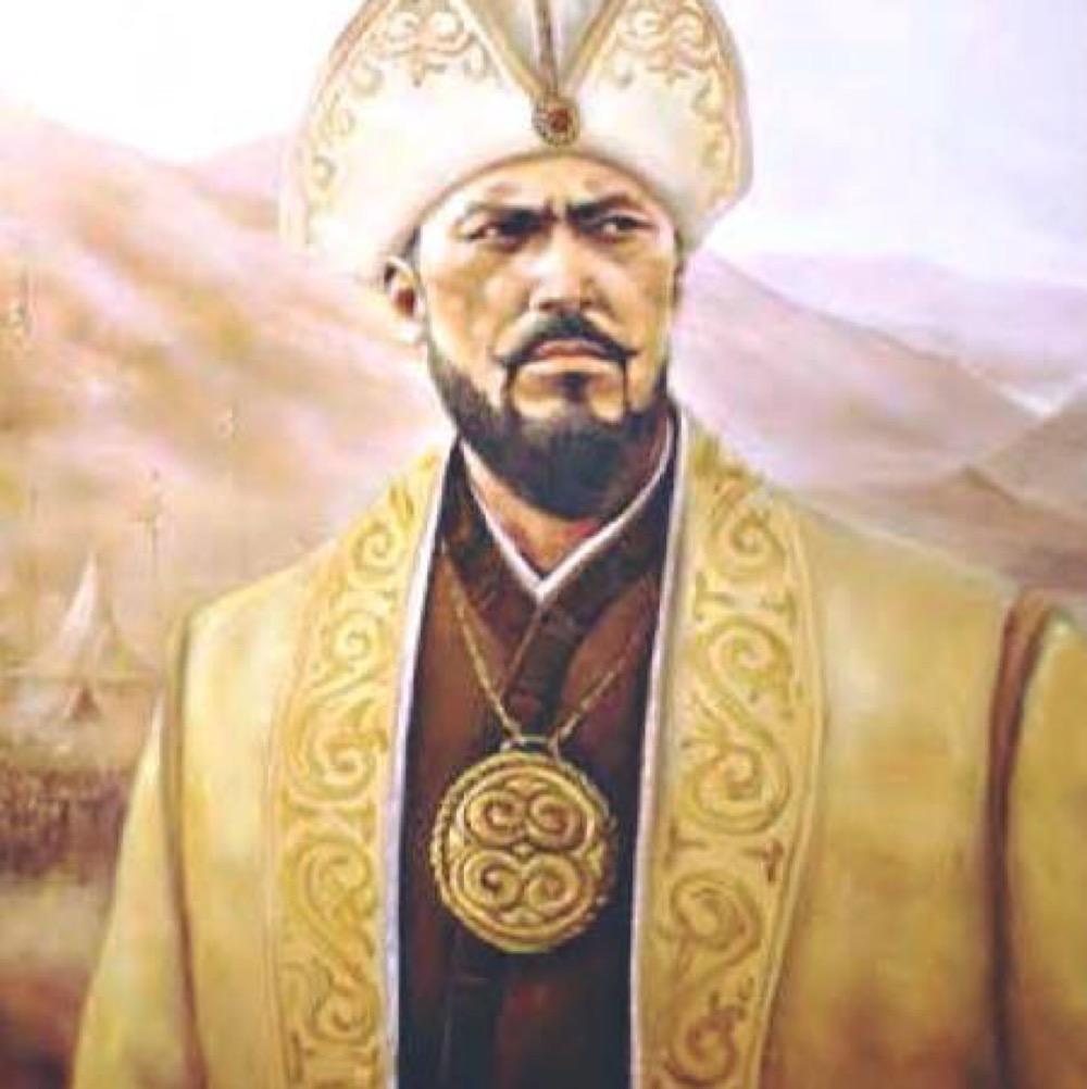 1 казахские ханы. Аблайхан Хан. Абылай Хан портрет.