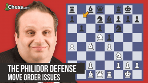 The Philidor Defense: Move Order Issues