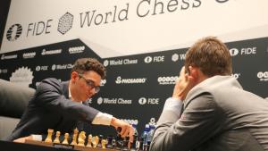 Carlsen vs Caruana (3ª partida) | Campeonato del Mundo de ajedrez 2018