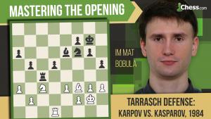 Learn To Play The Tarrasch Defense: Karpov vs Kasparov