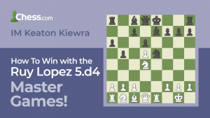 How To Win With The Ruy Lopez 5.d4: Master Games!