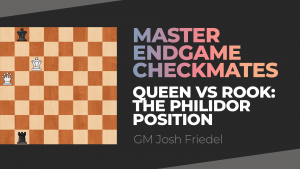 Queen vs Rook The Philidor Position