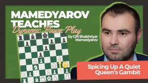 Spicing Up A Quiet Queen's Gambit: Mamedyarov's Dynamic Pawn Play