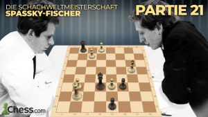 Die Schach WM 1972 - Spassky gegen Fischer - Partie 21