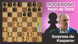 Sorpresa de Kasparov | Poderoso peón de Torre