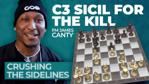 Crushing The Sidelines: 2.c3 Sicil For The Kill