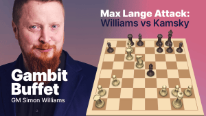Max Lange Attack: Williams vs Kamsky